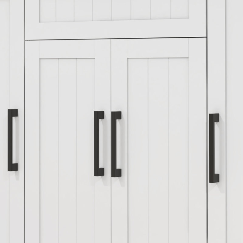 Îlot de cuisine sur roulettes, chariot de cuisine avec plateau en bois d'hévéa, tiroir, étagère à épices, porte-serviettes, armoire de rangement avec tablettes intérieures réglables