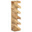 Gemma 5 Bottle Solid Wood Tabletop Wine Bottle Rack in