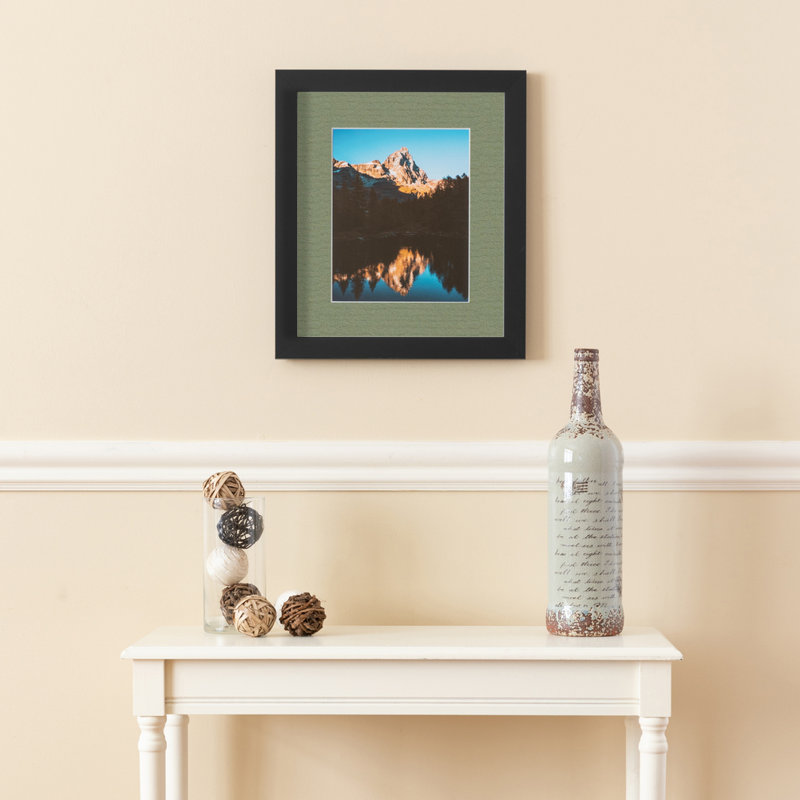 Cadre pour photo simple 20 "x 28" en bois mat, Basilic