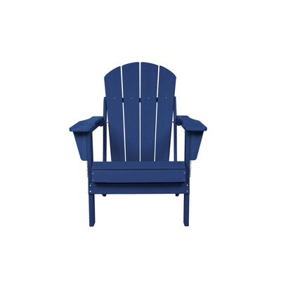 Navy Blue Chairs, Folding   Of 2  - Weather Chairs 2 For Patio Use