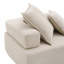 Canapé modulaire surdimensionné en forme de L Boneless