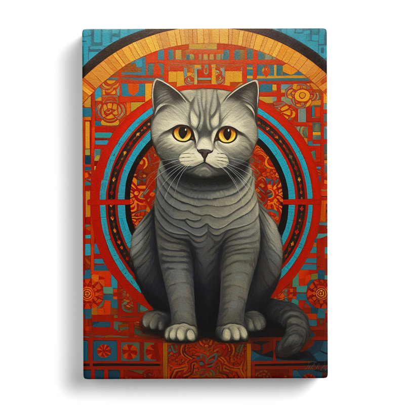 Cat - Print, 60cm H x 40cm W x 3cm D