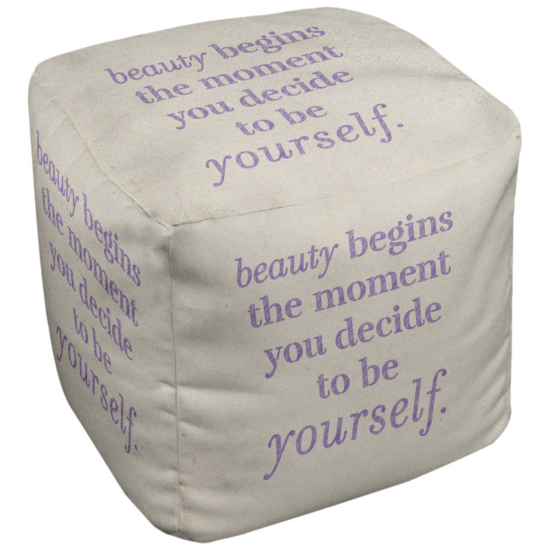Repose-pieds, Blanc / Mauve