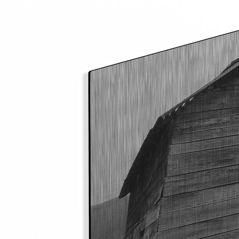  «Weather Worn 4» par Alicia Ludwig, art mural en métal, H 24 po x l 36 po