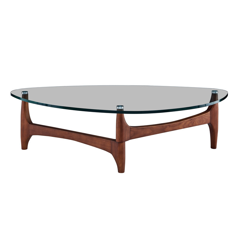 Table basse Etna, H 14 po x L 51 po x l 31,5 po, Noyer
