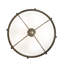 Luminaire suspendu en bronze à 5 lumières