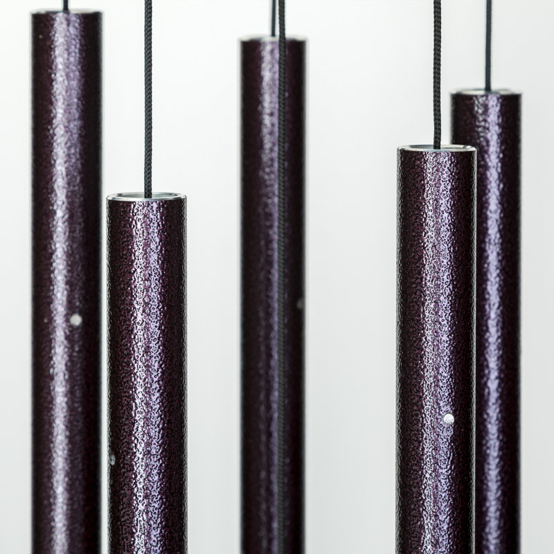 Shenandoah Melodies Aluminum Wind Chime, Prune, H 26 po x l 6 po x P 6 po