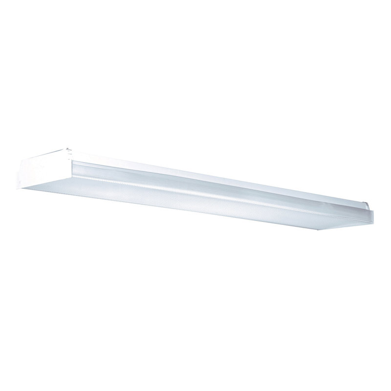 Flush Mount, Clear Prismatic Acrylic