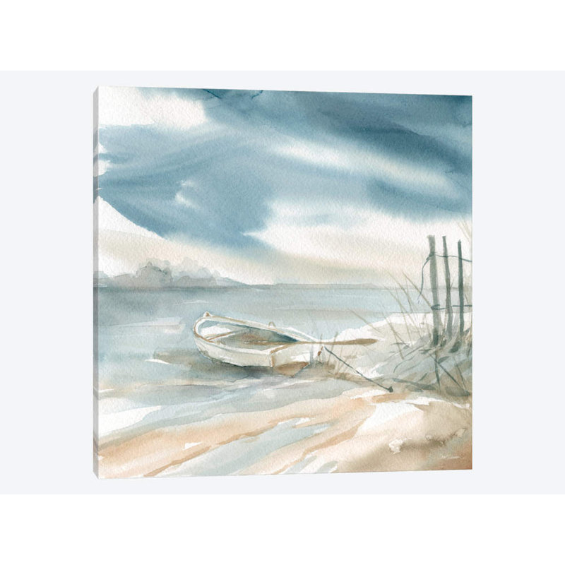 Subtle Mist II by Carol Robinson - Painting on Canvas, No Frame, 93.98 cm H x 93.98 cm W x 3.175 cm D