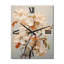Horloge murale moderne White Apple Blossom Whispers III-1317546445