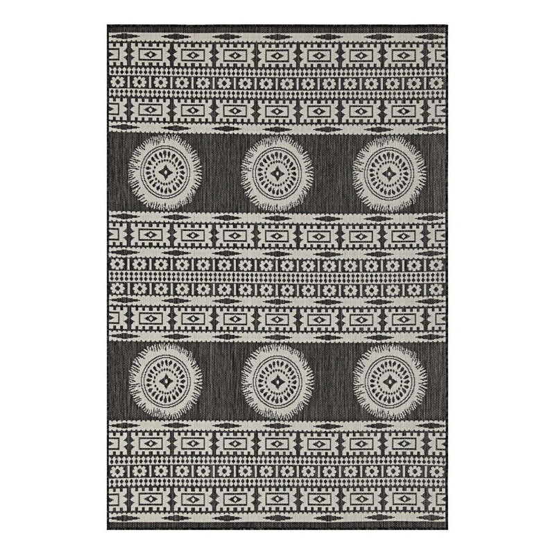 Modern Indoor/Outdoor Area Rug, Runner Rug, Rectangle 5'3" x 7'3"