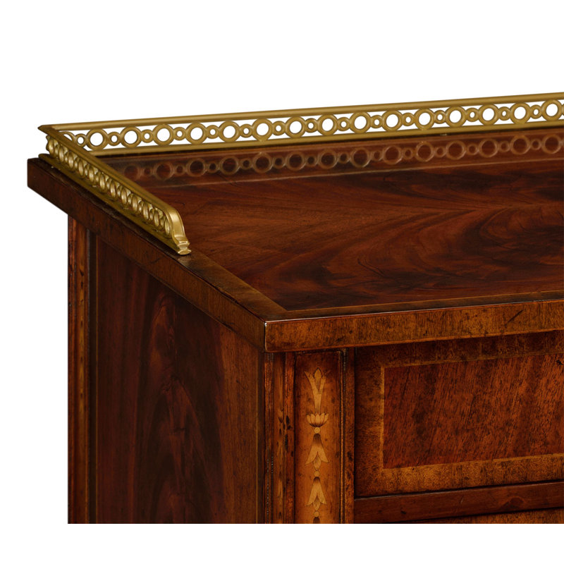 Buckingham 1 - Drawer Nightstand, Medium Antique Mahogany