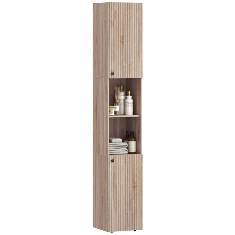 Engineered Wood Freestanding Bathroom Cabinet