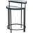 Silber Glass Top Frame Nesting Tables