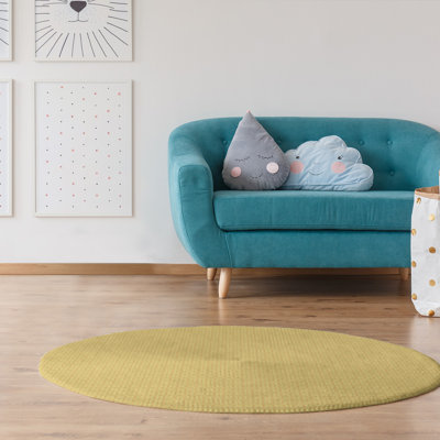 Tapis jaune napperon