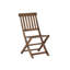 Ensemble rond en bois d'acacia massif pour 2 personnes de 28,75 po Glyndon Ensemble bistro long