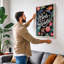 Birds of Paradise Botanical - Wrapped Canvas-130837407-130837380