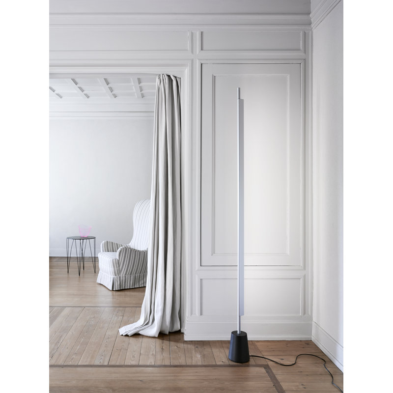 Compendium Floor Lamp, 3000K, Silver