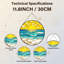 Panneau de vitrail Sunset Ocean-361073011