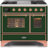 ILVE Majestic II Series 40 inch Dual Fuel Range with 6 Sealed Burners, Griddle (Glass Door)-60219572-48279861