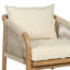 Chameli Wood Outdoor Lounge Chair