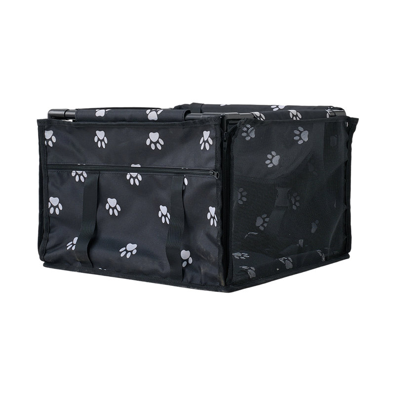 Animal Print Polyester Pet Bed