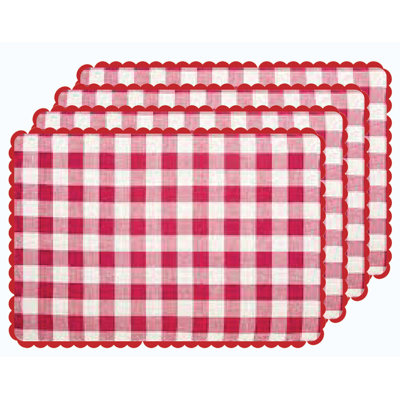 Boyington Cotton Buffalo Check Rectangle Placemat