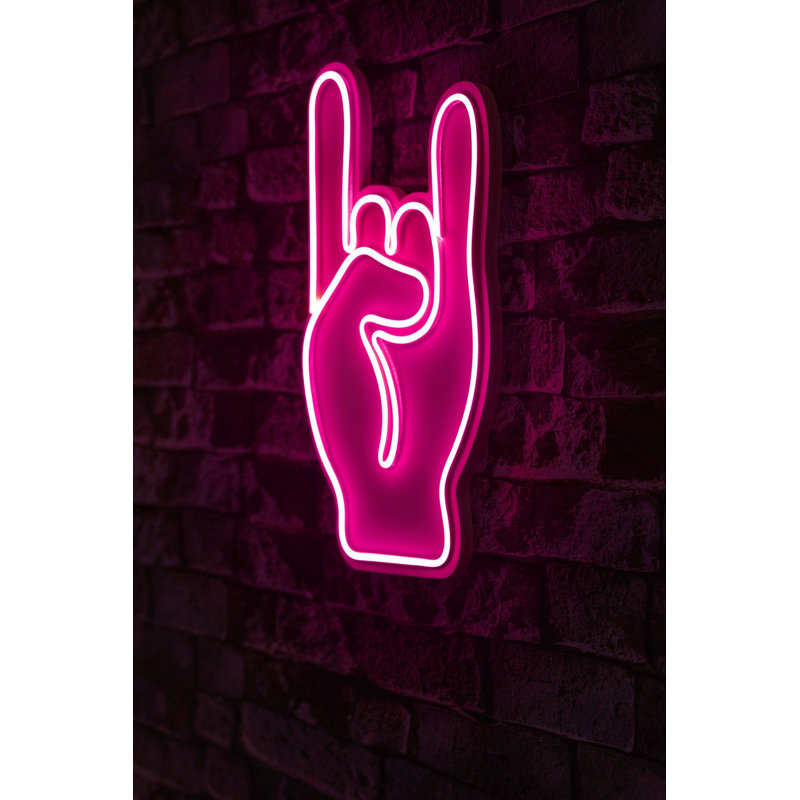 Flexible Pink LED Neon Light Strip, 14.6 x 17.3 x 1.2 inches | IP67 Waterproof, 600 Lumen, 3500K | 12V DC Power Adapter Included | Perfect for Decorative Lighting in Home, Parties & Events
