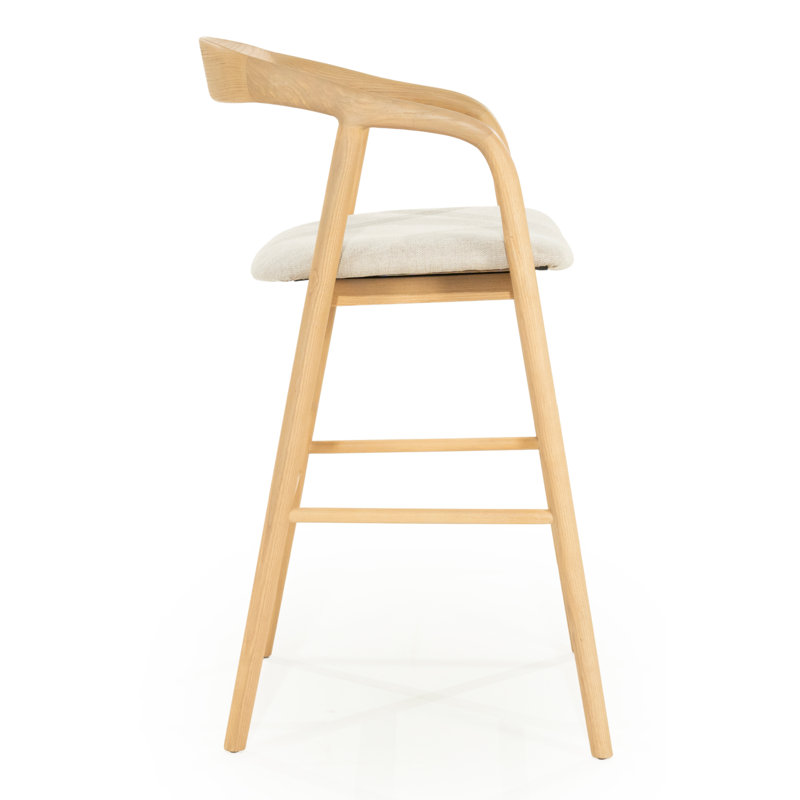 Rayven Barstool High, Natural, Bar Stool (30" Seat Height)