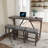 Bar Table Set With Power Outlet, Bar Table And Chairs Set, 4 Piece Dining Table Set, Industrial Breakfast Table Set, For Living Room, Dining Room, Game Room-805020335-749023042