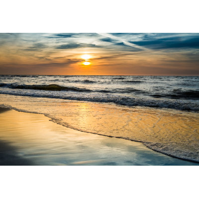 «Beautiful Beach Sunset» par Shaiith - Photographie sur toile tendue