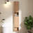  Vowar 24" Wall-Mounted Bathroom Cabinet With 2 Soft-Close Doors,2 Adjustable Shelves