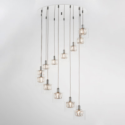 Kelvin 12 - Light Chrome Cluster Pendant