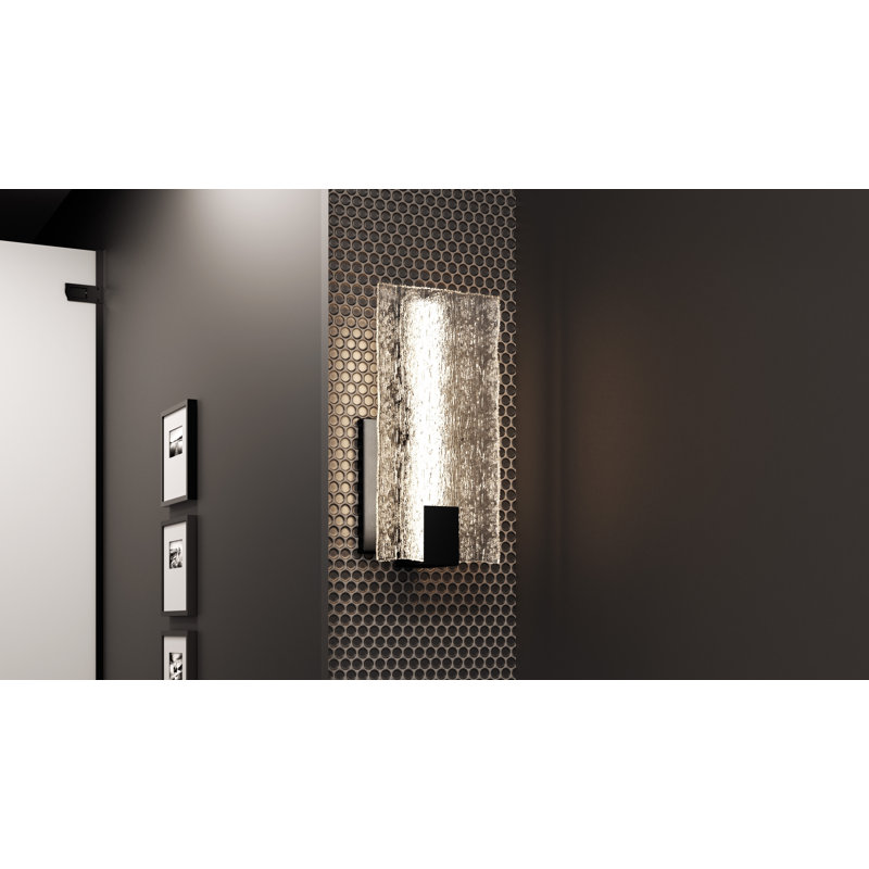 Broughman Steel LED Armed Sconce