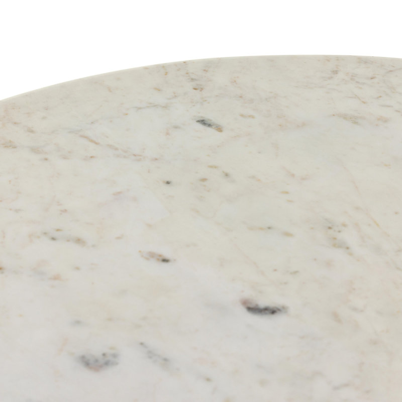 Oranda Marble Coffee Table, Polished White
