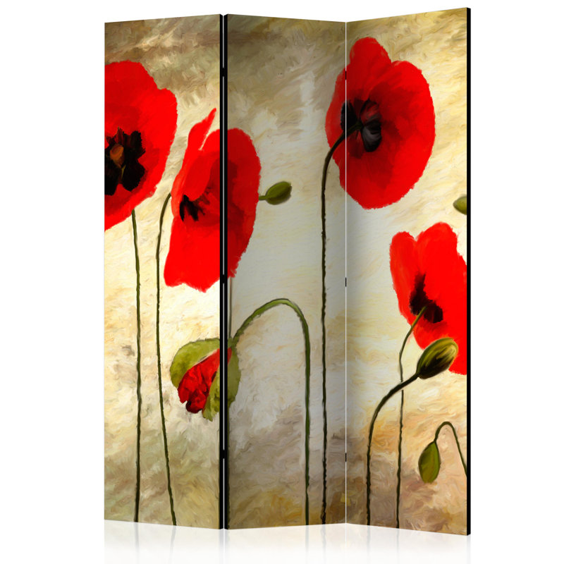 Orth 172 cm H Solid Wood Folding Room Divider, 3