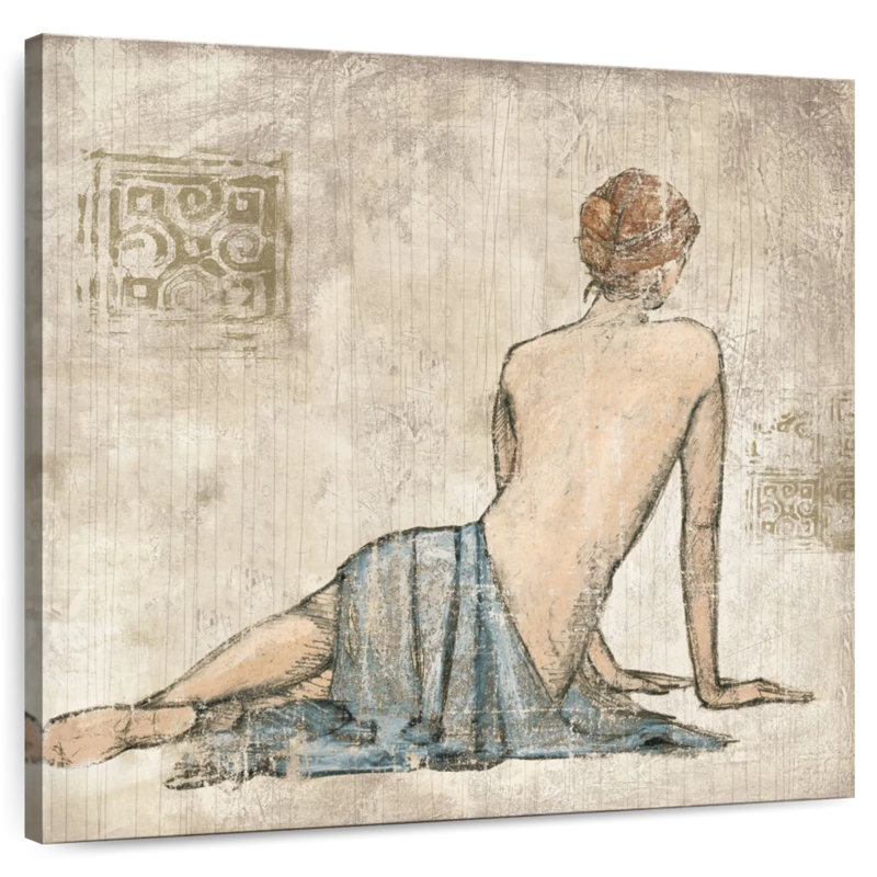 Leisha Figure Study, 39" H x 39" W