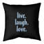 Coussin de style tableau noir Live Laugh Love-1110839079-1110839084-1155110232