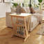 Wood Free Standing Magazine Rack