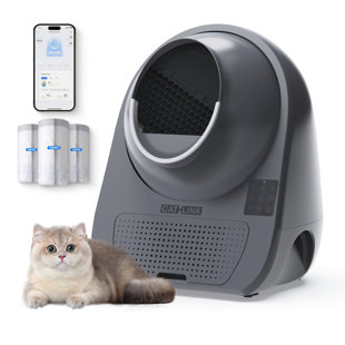  Luxury Pro-X Automatic Cat Litter Box – Premium Self-Cleaning Solution For Multi-Cat Households With APP, Health Monitoring, Odor Control Litter Box