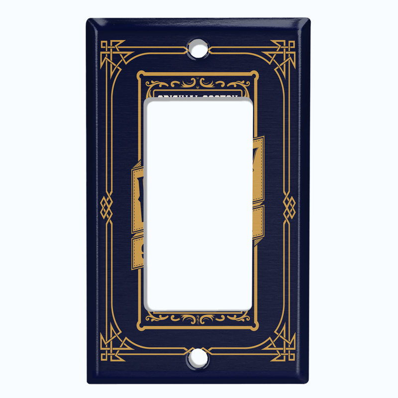 1 - Gang Rocker Standard Wall Plate