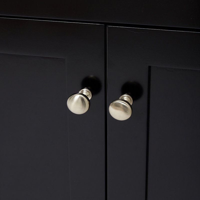 Ensemble de meuble-lavabo double 61 po Partham, Noir