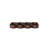 Mango Wood Serving Dish With 4 Sections, Walnut Finish