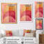 Toile métallique rose, art abstrait rosé, Cenobio-714578529-714578539
