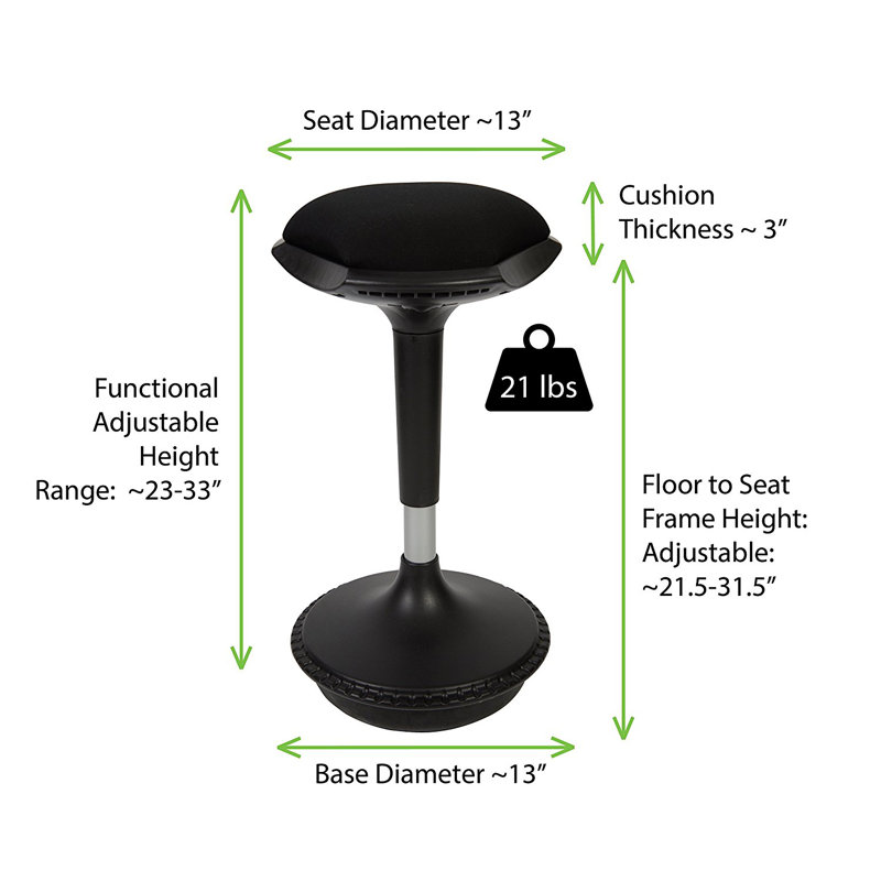 Tabouret oscillant ergonomique Koopman