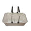 Plastic Laundry Basket with Handles