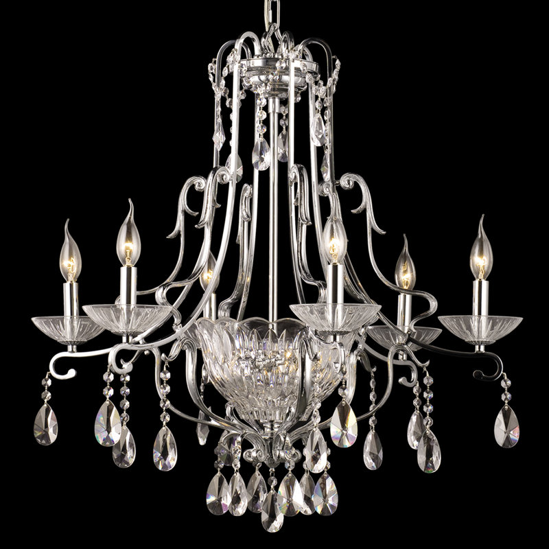 Lustree 8 lumières façon bougie/classique Deon