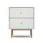 Aivis 50cm W Metal Bedside Table-1390179567