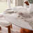 Round Geometric Pedestal Dining Table For 4/6/8, Durable Kitchen Dining Table With Stong Stability-852429309-852429308