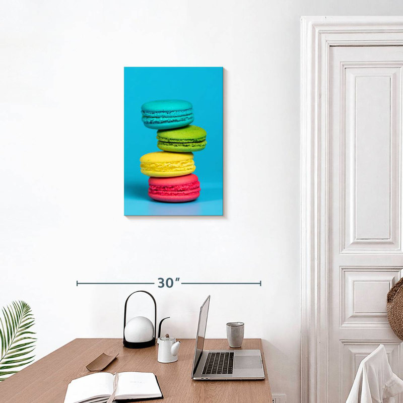 Stacked French Macarons, 24" H x 16" W